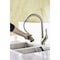Anzzi Accent Single-Handle Brushed Nickel Pull-Down Sprayer Kitchen Faucet KF-AZ031BN - alternate 2